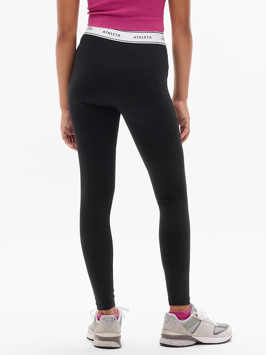 Image number 3 showing, Athleta Girl High Rise Logo Chit Chat Legging