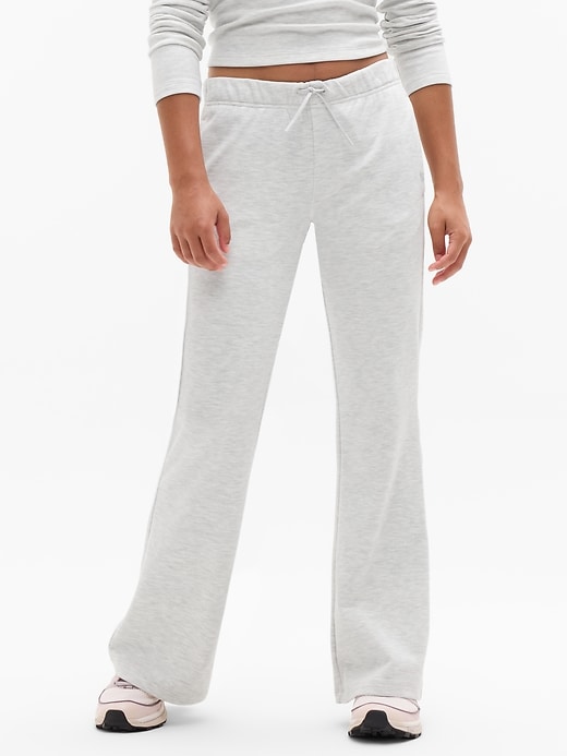 Image number 1 showing, Athleta Girl Low Rise Cozy Rib Flare Jogger