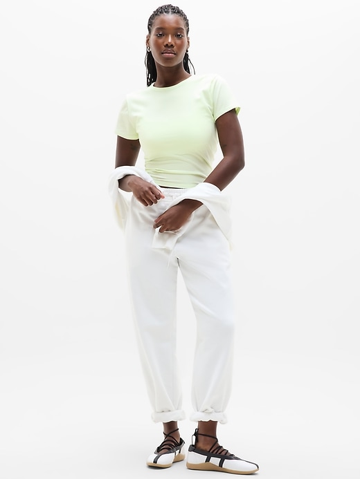 Image number 5 showing, Signature Rib Crop Tee