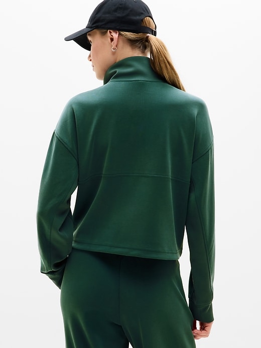 Image number 3 showing, Seasoft Rib 1/4 Zip Popover