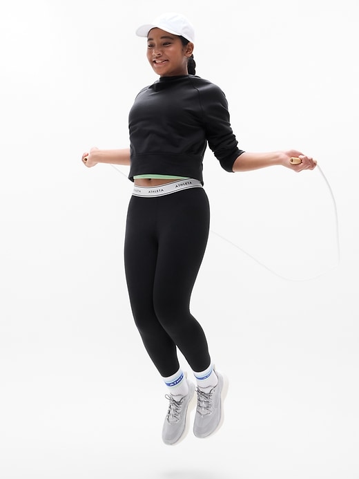Image number 3 showing, Athleta Girl All Day Crewneck Sweatshirt