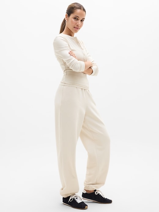 Image number 3 showing, Signature Rib Long Sleeve Henley Top