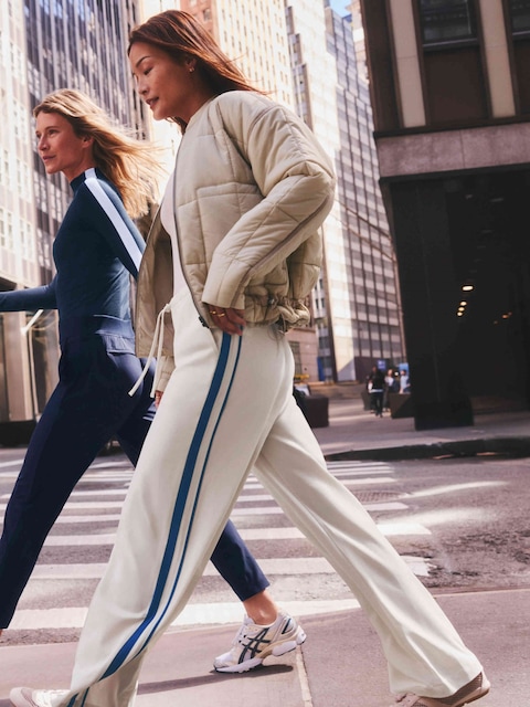 MVP Mid Rise Side Stripe Pant - Maritime/Bone