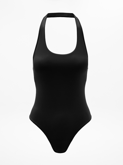 Image number 3 showing, BodyMove Halter Bodysuit