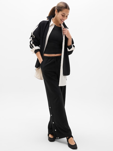 MVP Mid Rise Snap Pant - Black