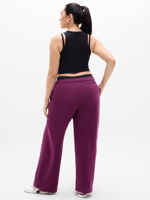 Image number 6 showing, Forever Fleece Wide Leg