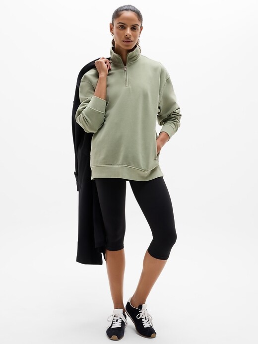 Image number 5 showing, Forever Fleece 1/4 Zip Sweatshirt