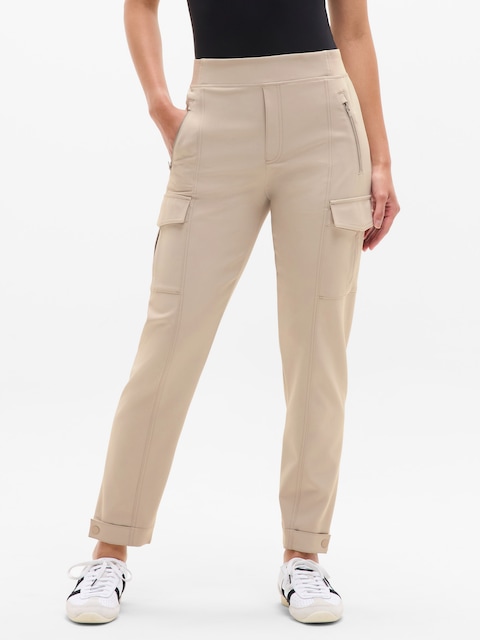 Endless High Rise Cargo Pant - Abalone
