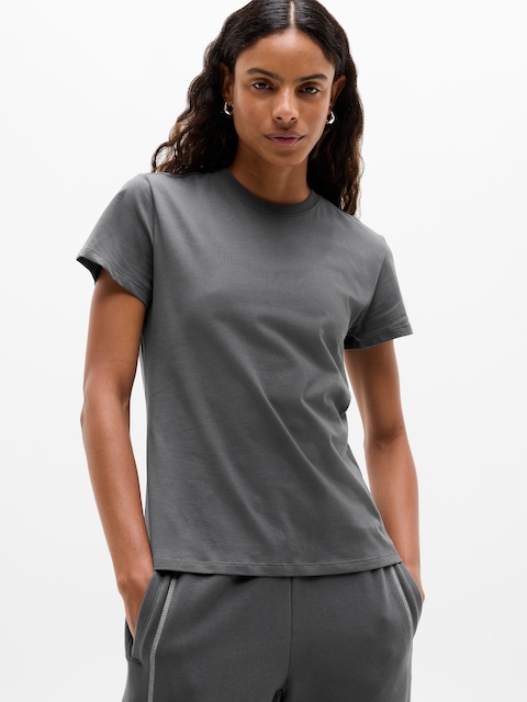 Favorite Cotton Classic Tee - Shadow Grey