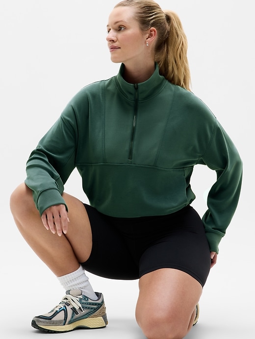 Image number 4 showing, Seasoft Rib 1/4 Zip Popover