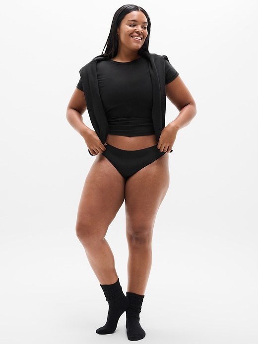 Image number 6 showing, Sleek Form No Show Bikini Underwear 3-Pack