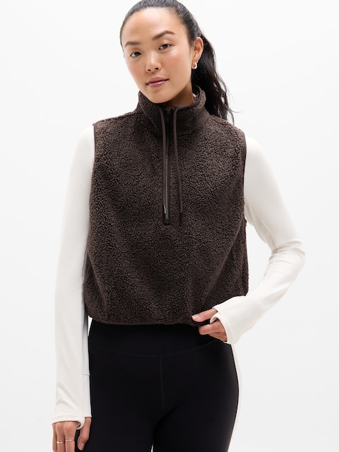 In the Clouds Vest - Truffle