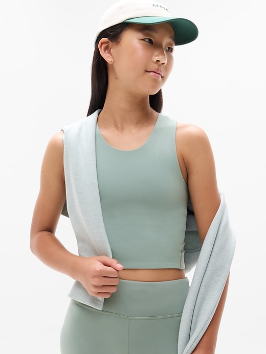 Image number 1 showing, Athleta Girl Cloud Longline Bra