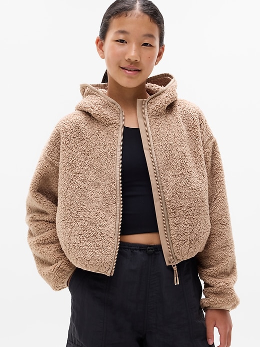 Image number 1 showing, Athleta Girl So Toasty Full Zip Hoodie