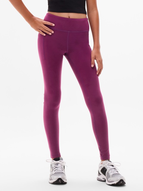 Athleta Girl High Rise Stash Your Treasures Legging - Plum