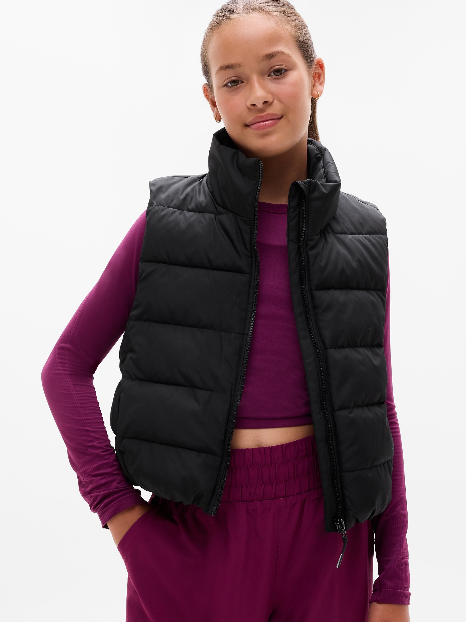 Athleta Girl Peak Puffer Vest Athleta