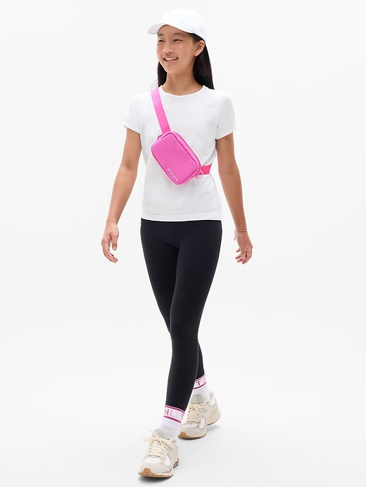 Image number 2 showing, Athleta Girl Power Up Seamless Regular Length Tee