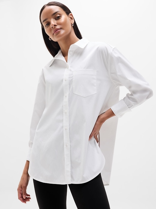 Image number 2 showing, Midday Relaxed Poplin Shirt