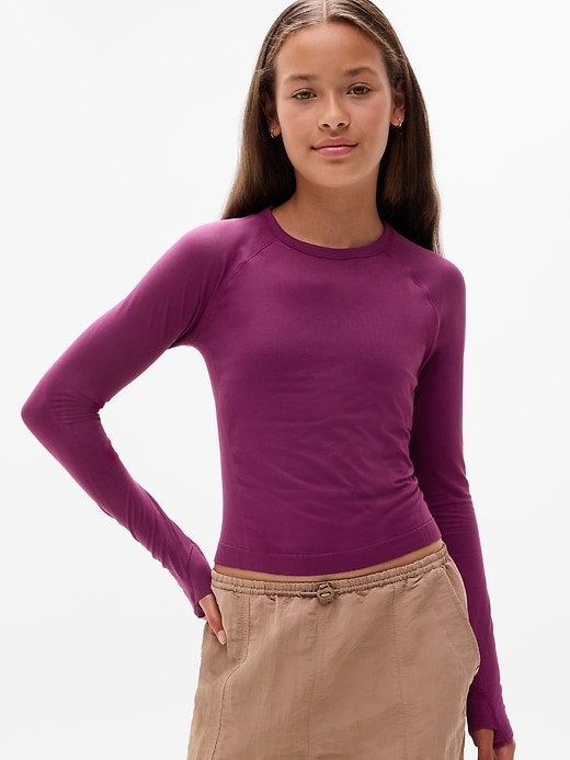 Image number 2 showing, Athleta Girl Power Up Sport Length Top