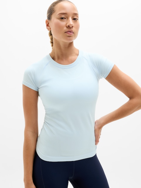 Momentum Seamless Tee - Gossamer
