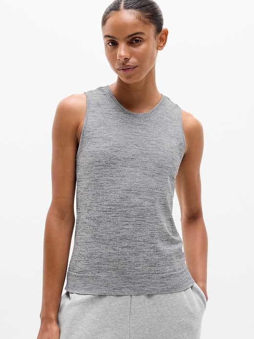 Image number 1 showing, In Motion Seamless Heather Tank