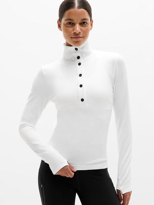 Image number 6 showing, Flurry Seamless Henley