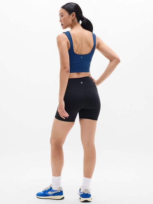 Image number 6 showing, Transcend Square Neck Crop Sports Bra A-C