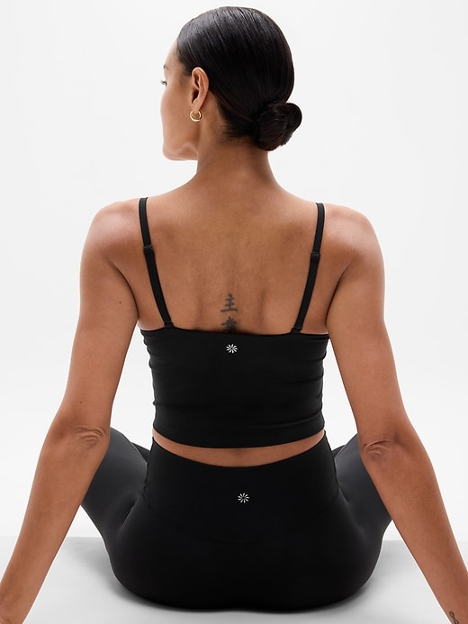 Image number 2 showing, V-Neck Crop Bra