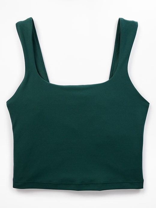 Image number 3 showing, Transcend Square Neck Crop Sports Bra D-DD