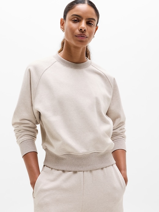Image number 1 showing, Forever Fleece Relaxed Crew Sweatshirt
