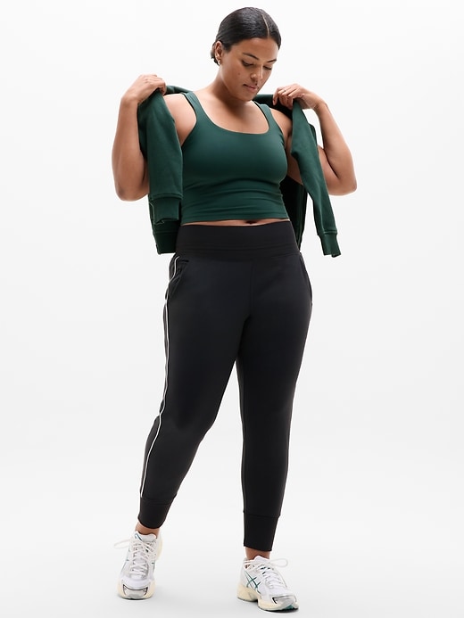 Image number 4 showing, Transcend Square Neck Crop Sports Bra D-DD