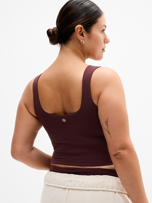 Image number 4 showing, Transcend Square Neck Crop Sports Bra D-DD