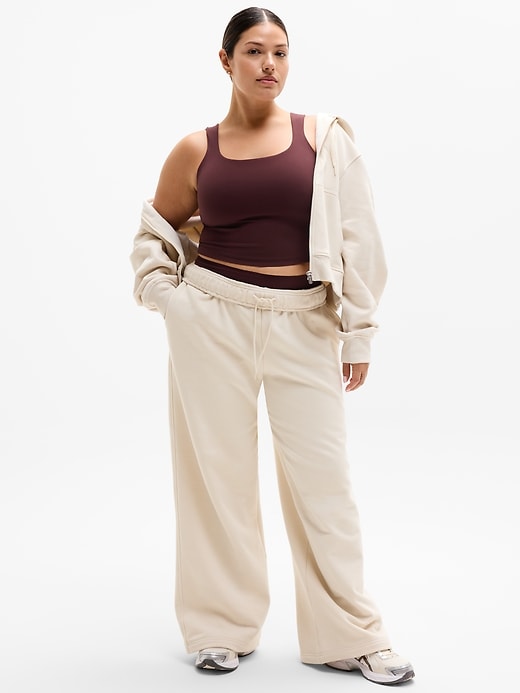 Image number 3 showing, Transcend Square Neck Crop Sports Bra D-DD