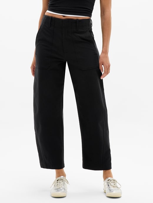 Image number 2 showing, Skyline High Rise Barrel Leg Pant