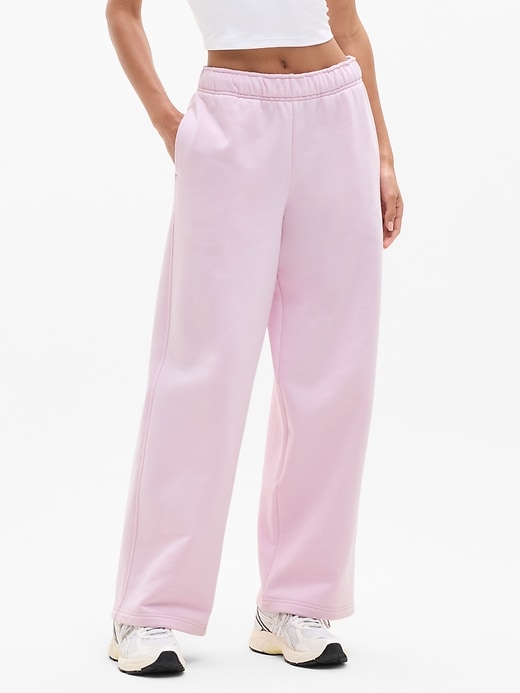 Image number 1 showing, Forever Fleece Wide Leg