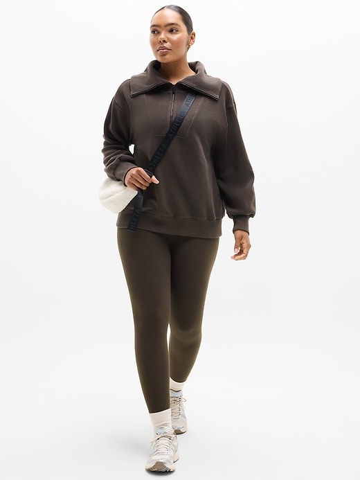 Image number 6 showing, Ottoman Rib 1/4 Zip Sweatshirt