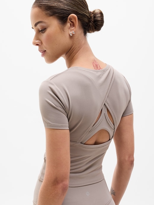 Image number 3 showing, Transcend Open Back Tee