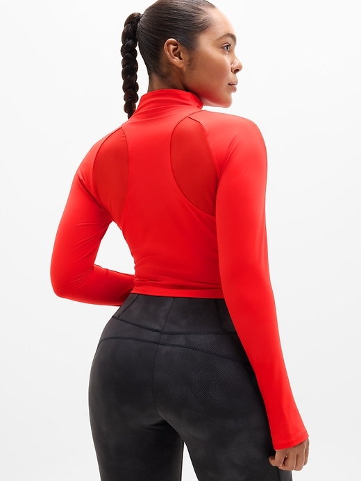 Image number 6 showing, Summit Mesh Crop Top