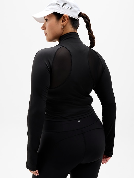 Image number 2 showing, Summit Mesh Crop Top