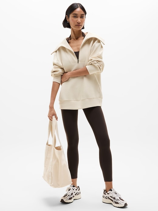 Image number 2 showing, Ottoman Rib 1/4 Zip Sweatshirt