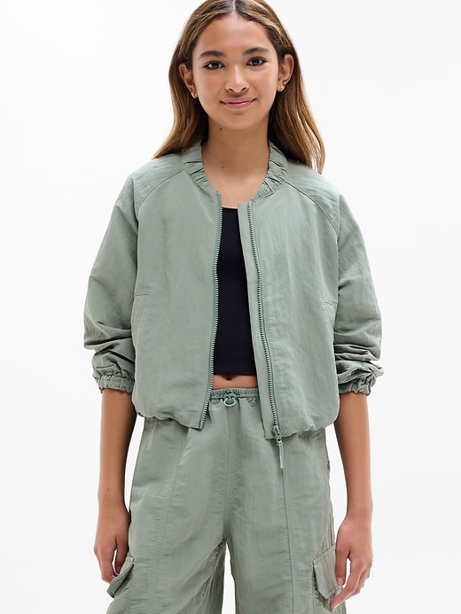 Image number 1 showing, Athleta Girl Roam Around Bomber