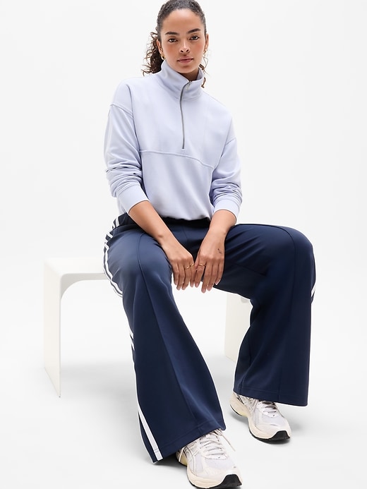 Seasoft Rib 1/4 Zip Popover | Athleta