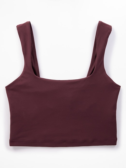 Image number 3 showing, Transcend Square Neck Crop Sports Bra A-C
