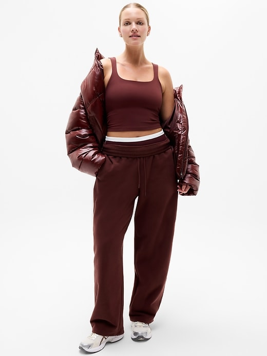 Image number 5 showing, Transcend Square Neck Crop Sports Bra A-C