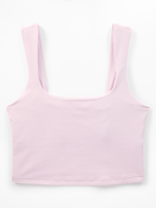 Image number 3 showing, Transcend Square Neck Crop Sports Bra A-C