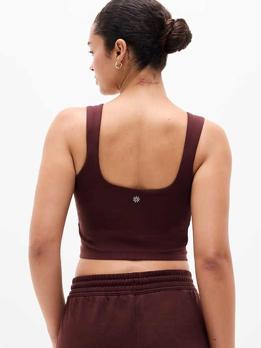 Image number 2 showing, Transcend Square Neck Crop Sports Bra D-DD