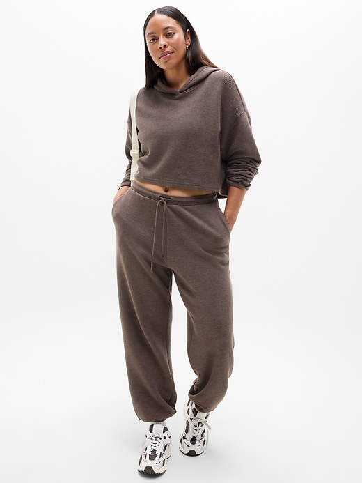 Image number 6 showing, Tranquil Mid Rise Waffle Jogger