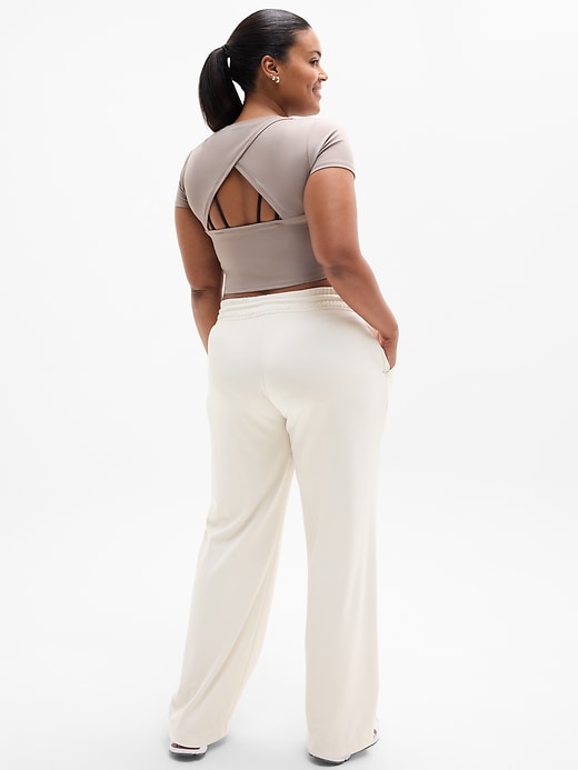 Image number 5 showing, Seasoft Mid Rise Straight Pant