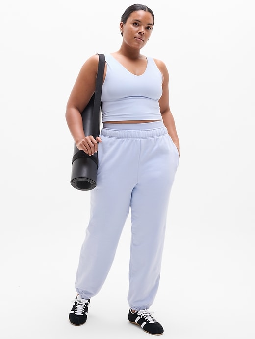 Image number 5 showing, Transcend V-Neck Crop Sports Bra D-DD