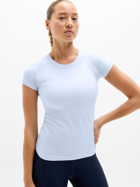 Momentum Seamless Tee - Gossamer